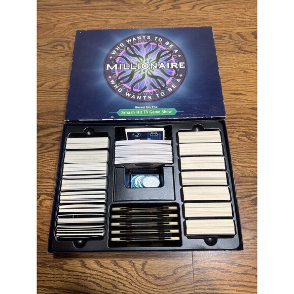 Who Wants To Be A Millionaire Trivia Family Board Game Good Conditions - Picture 12 of 13